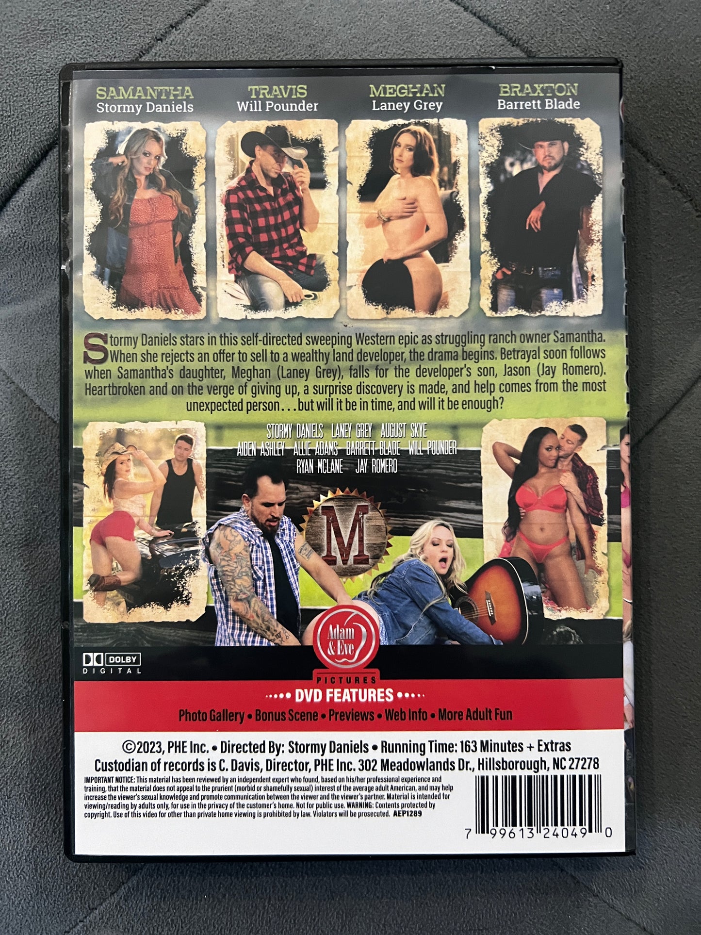 Signed DVD of Multiple award nominated movie Redemption