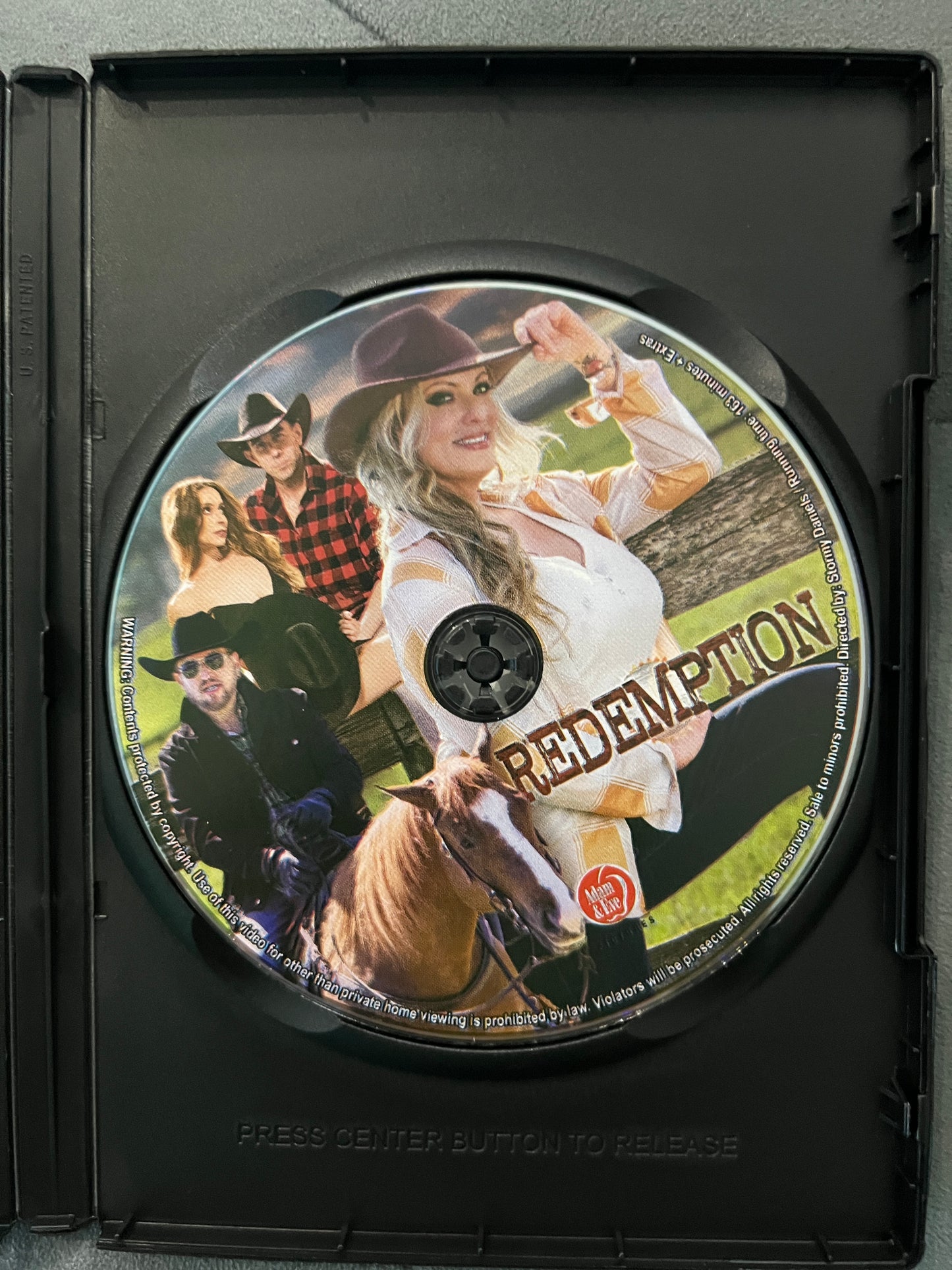 Signed DVD of Multiple award nominated movie Redemption