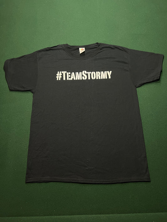 Team Stormy Black W/ White Logo