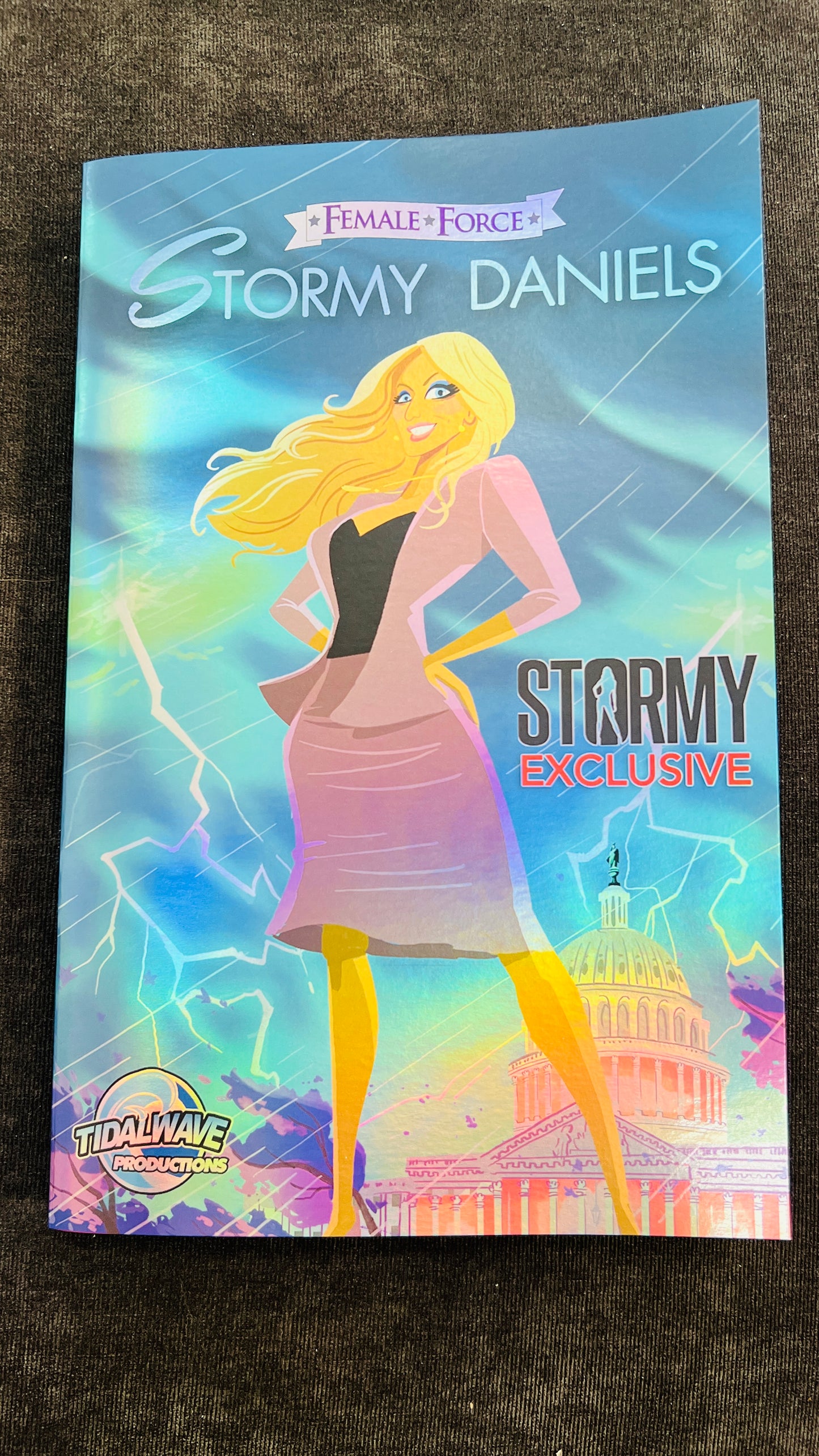 Stormy Daniels Female Force Comic