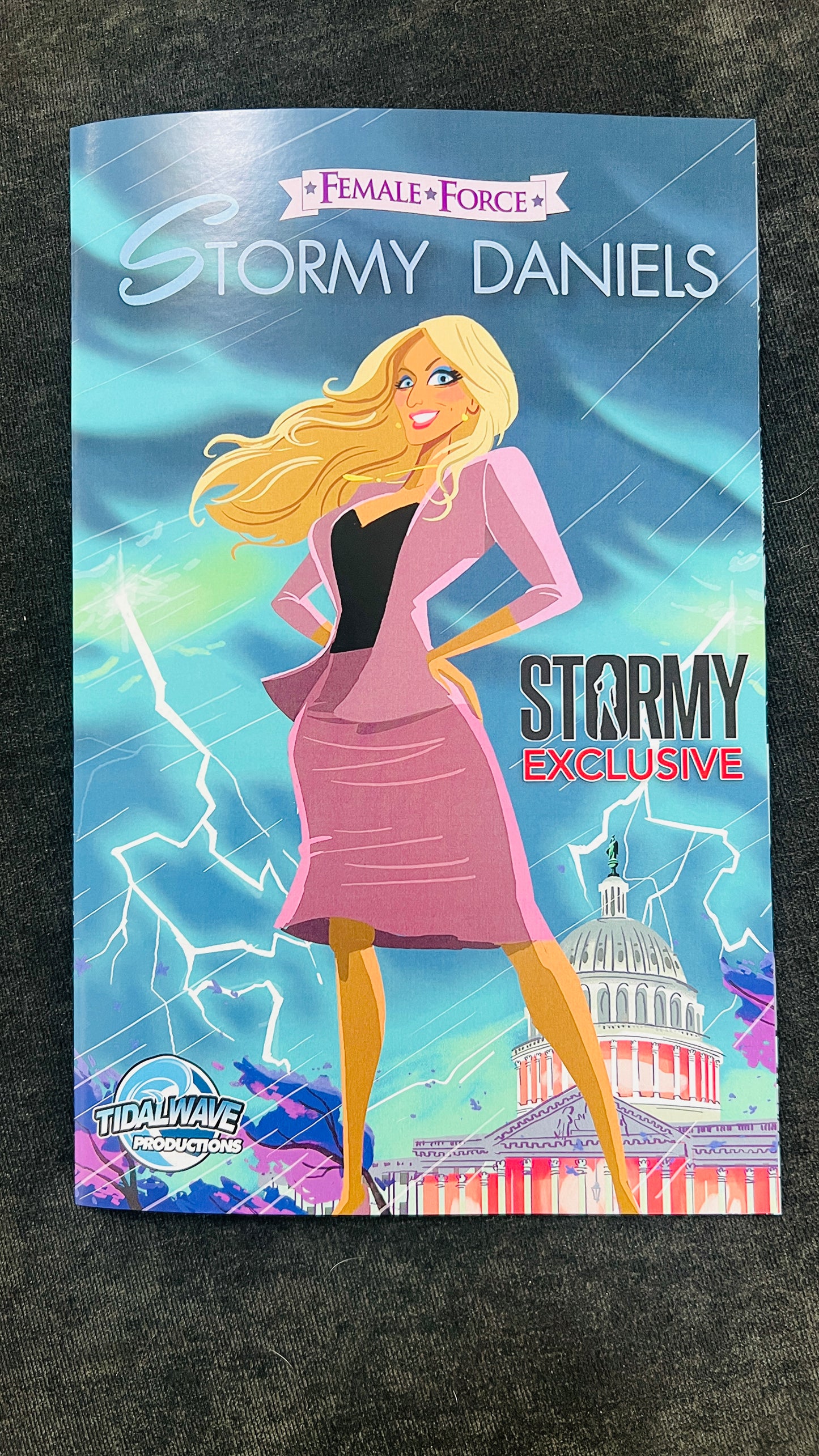 Stormy Daniels Female Force exclusive comic