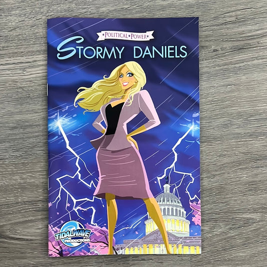 Stormy Daniels Political Power comic