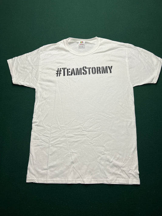 Team Stormy Tshirt White w/Black Logo